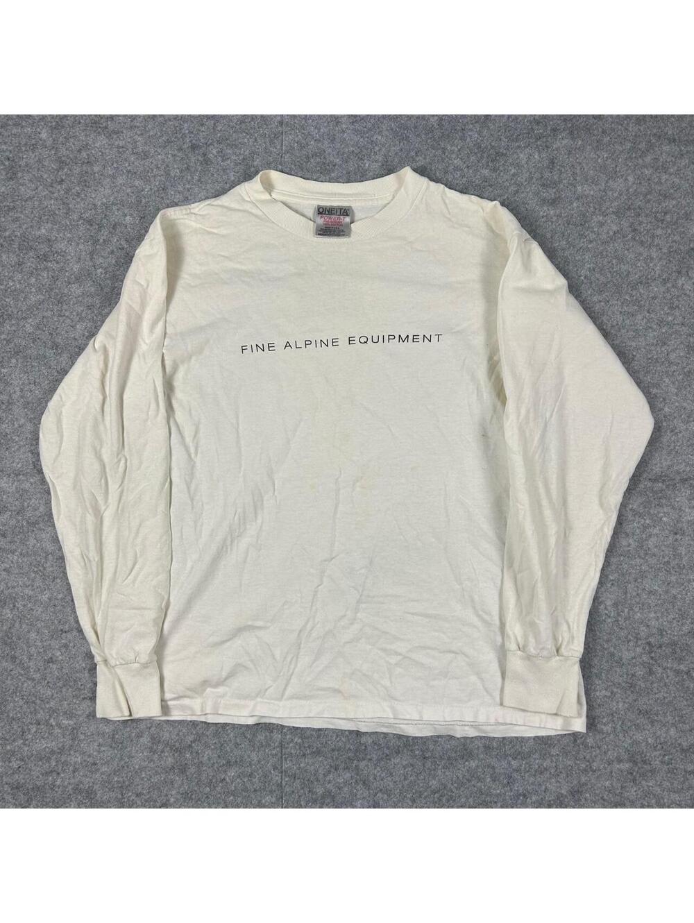 RARE 1990s The North Face Alpine Equipment Ski Single Stitch Long Sleeve Medium